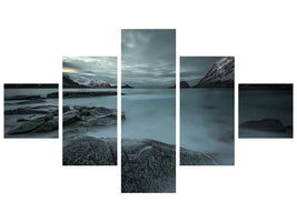 5-piece-canvas-print-a-look-from-the-past-or-from-the-future