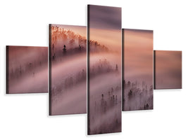 5-piece-canvas-print-high-tide