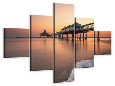 panoramic-canvas-print-the-seagulls-and-the-sea-at-sunrise