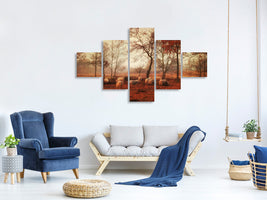 5-piece-canvas-print-last-days-of-autumn