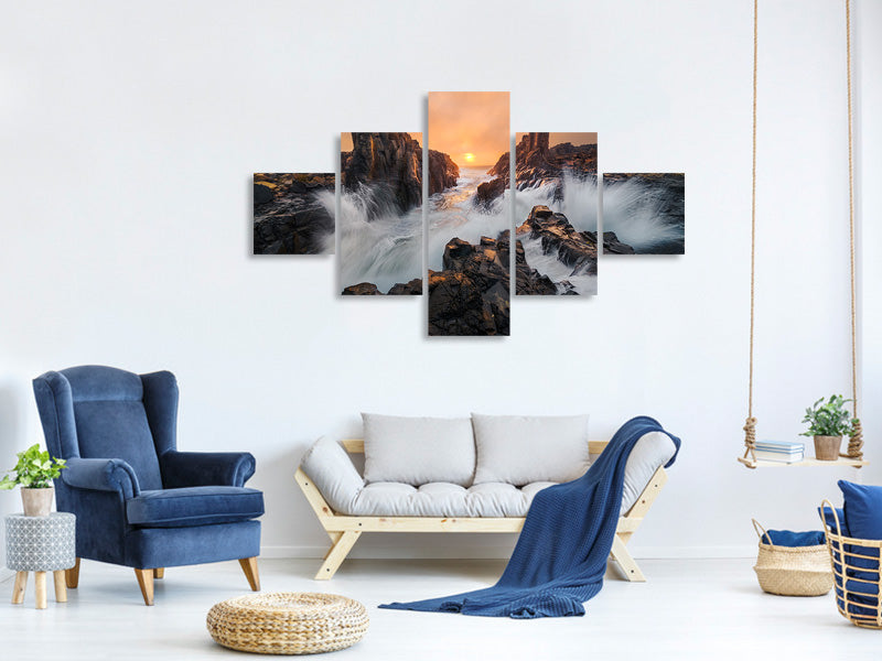 5-piece-canvas-print-let-the-light-breaking-through