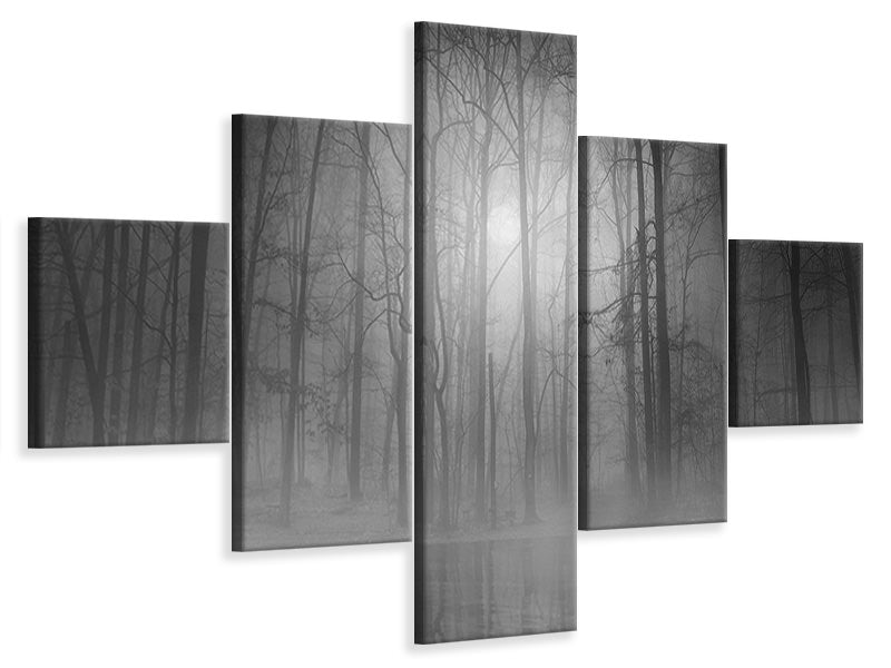 5-piece-canvas-print-morning-mist-ii