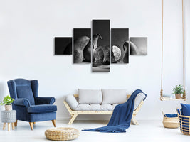 5-piece-canvas-print-the-sad-farewell