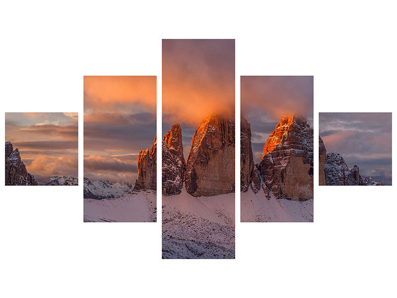 5-piece-canvas-print-the-story-of-the-one-sunrise