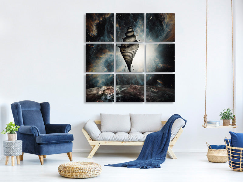 9-piece-canvas-print-dream-house