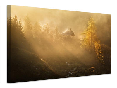 canvas-print-alpine-church-in-the-morning-fog-x