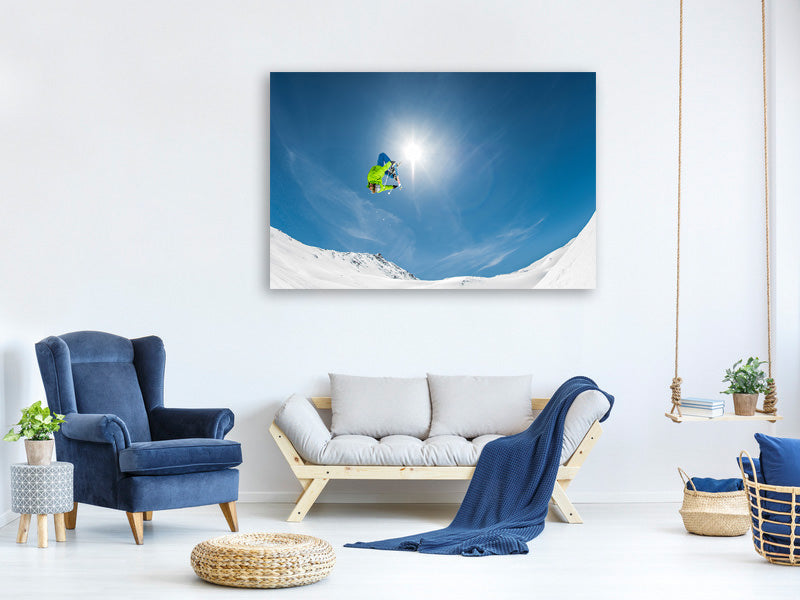 canvas-print-backflip-crossed-skis