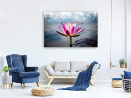 canvas-print-lotus-in-the-morning-dew