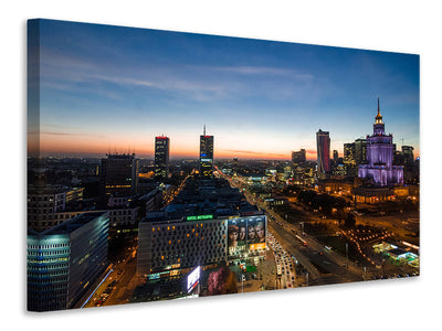canvas-print-the-lights-of-warsaw