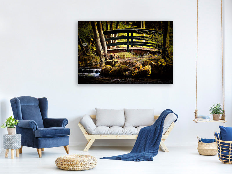 canvas-print-wooden-bridge-in-the-forest