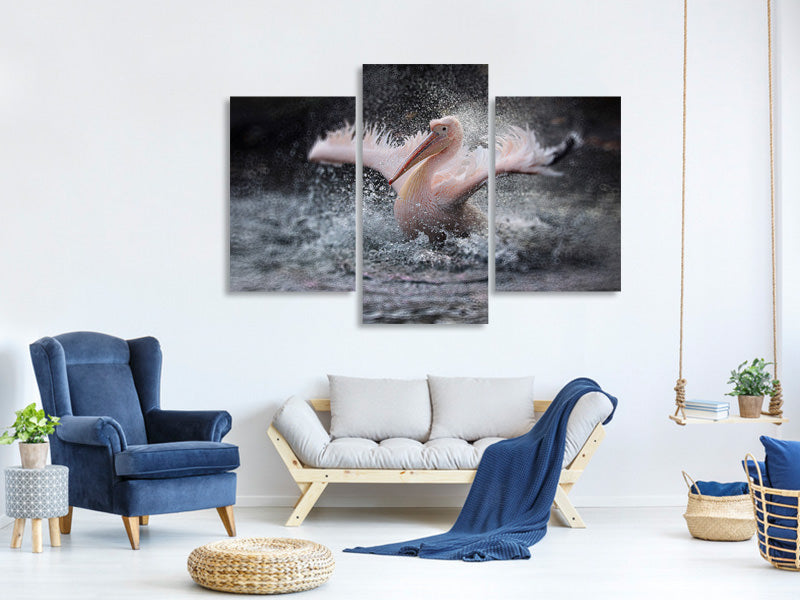 modern-3-piece-canvas-print-bathing-fun