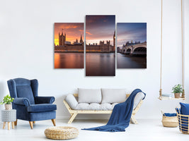 modern-3-piece-canvas-print-london-palace-of-westminster-sunset