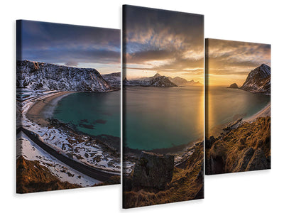 panoramic-canvas-print-the-seagulls-and-the-sea-at-sunrise