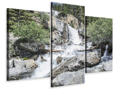 modern-3-piece-canvas-print-wild-waterfall-in-the-forest