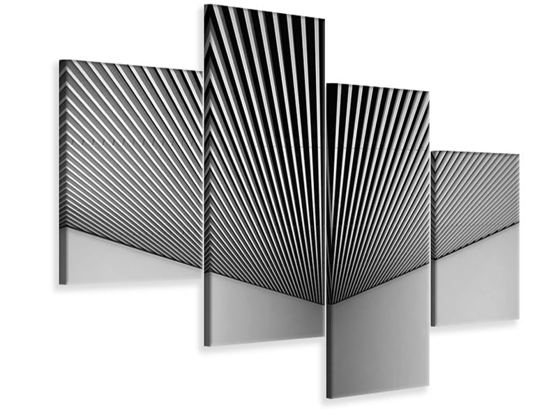 modern-4-piece-canvas-print-abstract-lines