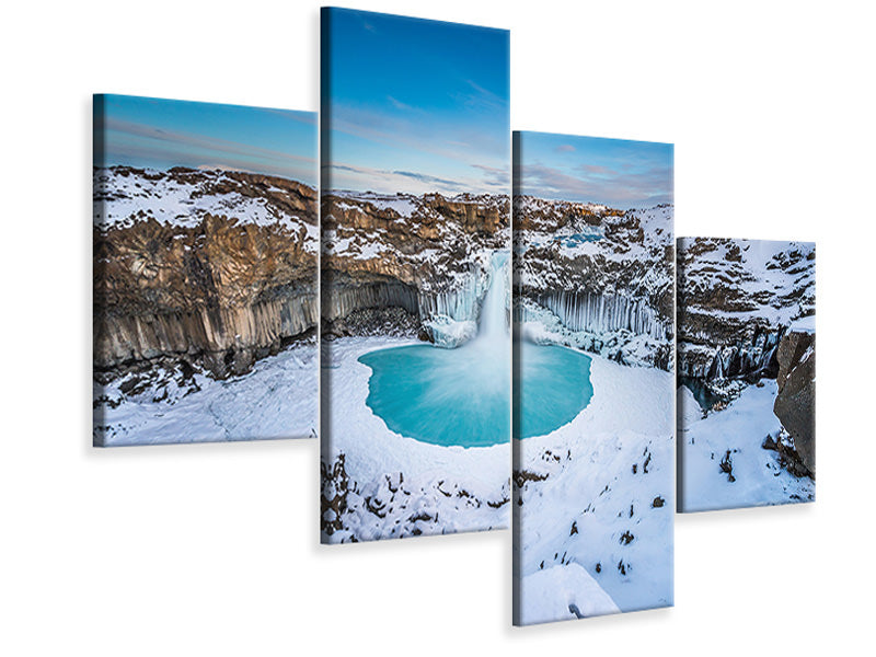 modern-4-piece-canvas-print-aldeyjarfoss-the-wide-view