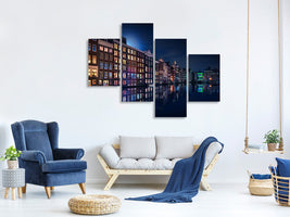 modern-4-piece-canvas-print-amsterdam-windows-colors