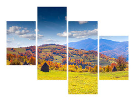 modern-4-piece-canvas-print-autumnal-mountain-landscape