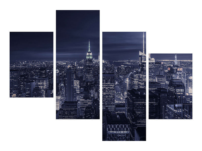 modern-4-piece-canvas-print-blue-city