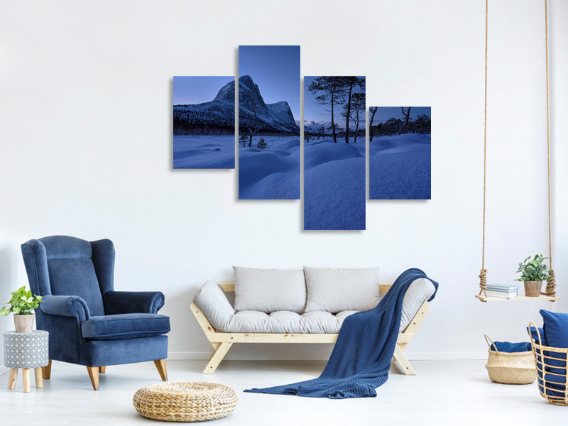 modern-4-piece-canvas-print-blue-iii