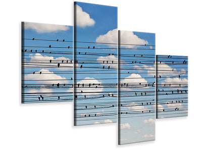 panoramic-canvas-print-the-seagulls-and-the-sea-at-sunrise