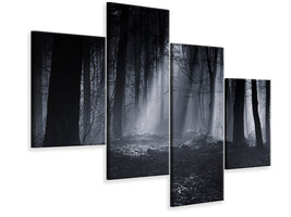 modern-4-piece-canvas-print-capela-forest