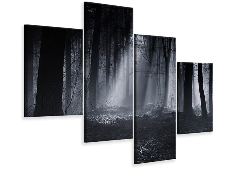 modern-4-piece-canvas-print-capela-forest