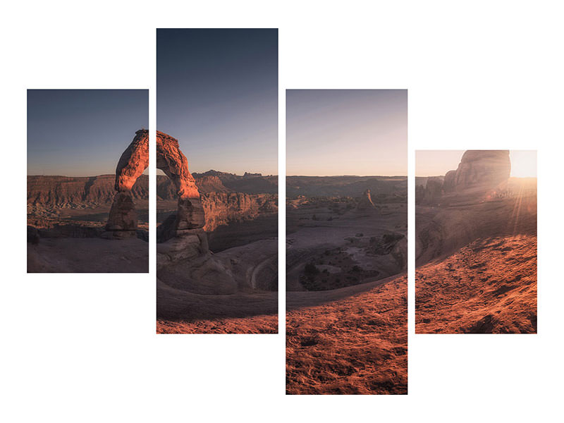 modern-4-piece-canvas-print-delicate-light
