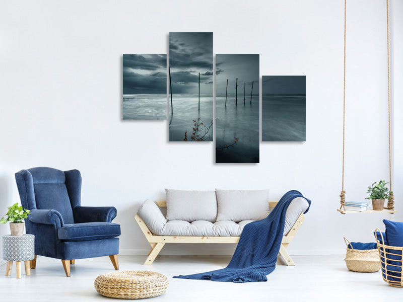 modern-4-piece-canvas-print-forever-blue