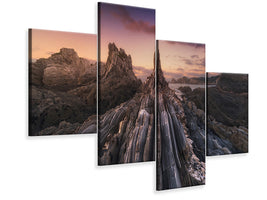 modern-4-piece-canvas-print-gueirua-needles-ii
