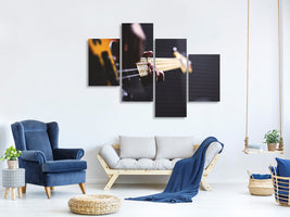 modern-4-piece-canvas-print-guitar-player