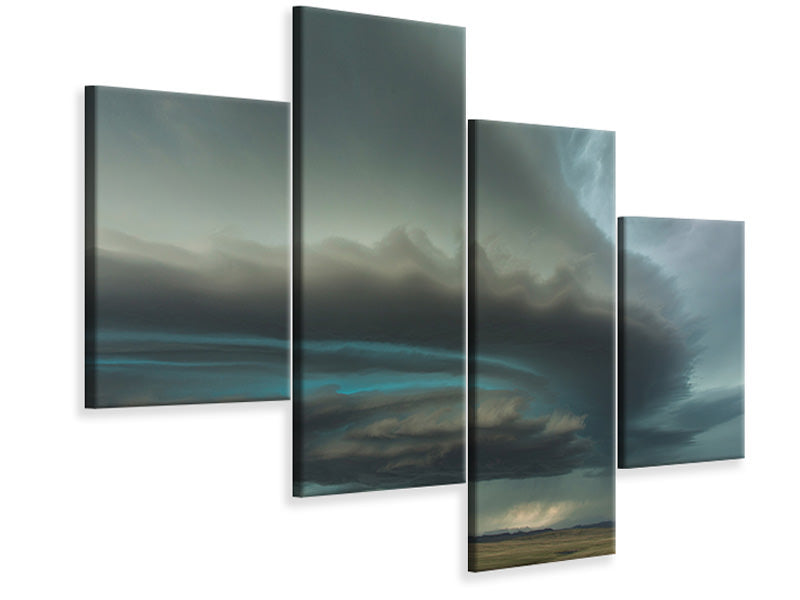 modern-4-piece-canvas-print-huge-supercell