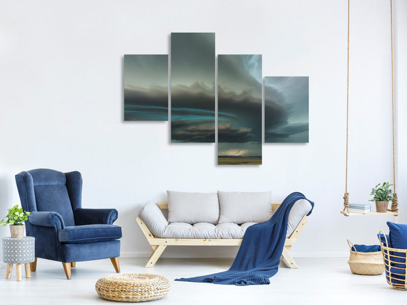 modern-4-piece-canvas-print-huge-supercell