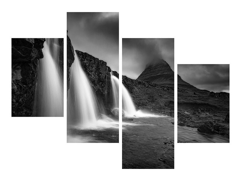 modern-4-piece-canvas-print-kirkjufellsfoss