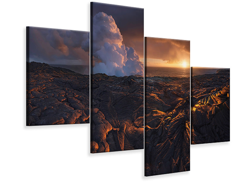 modern-4-piece-canvas-print-lava-fields