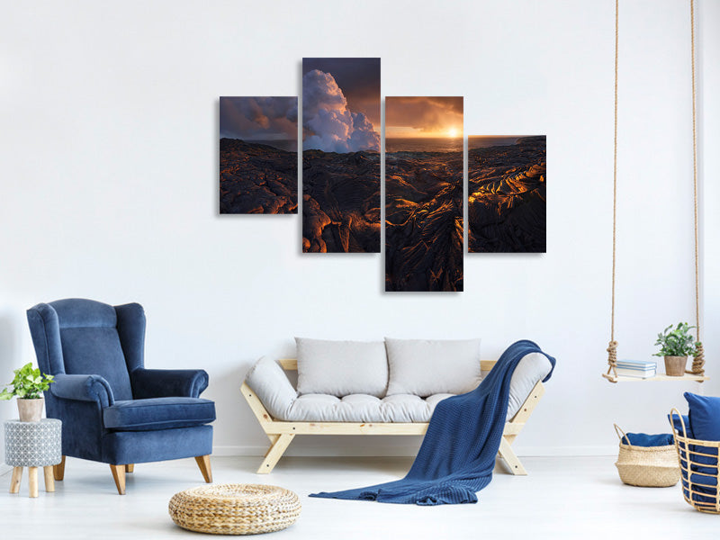 modern-4-piece-canvas-print-lava-fields