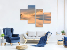 modern-4-piece-canvas-print-misty-morning-a