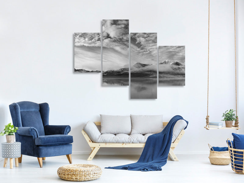 modern-4-piece-canvas-print-morning-mist