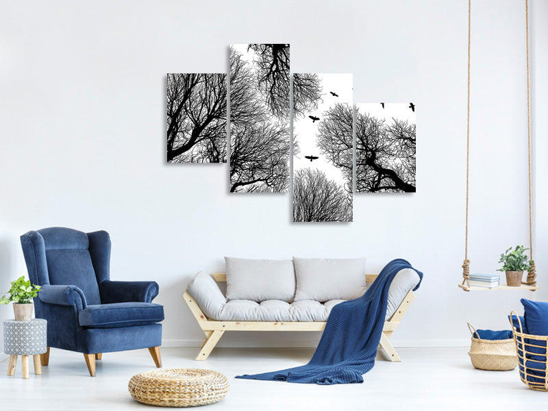 modern-4-piece-canvas-print-out-to-the-open