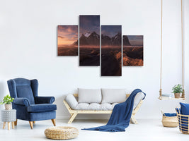 modern-4-piece-canvas-print-sea-of-dunes