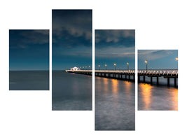 modern-4-piece-canvas-print-shorncliffe-pier-brisbane