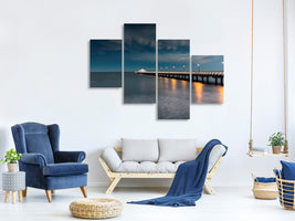 modern-4-piece-canvas-print-shorncliffe-pier-brisbane