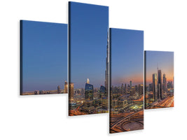modern-4-piece-canvas-print-the-amazing-burj-khalifah