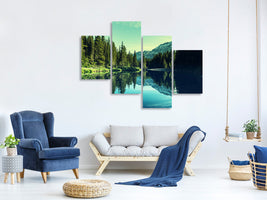 modern-4-piece-canvas-print-the-music-of-silence-in-the-mountains