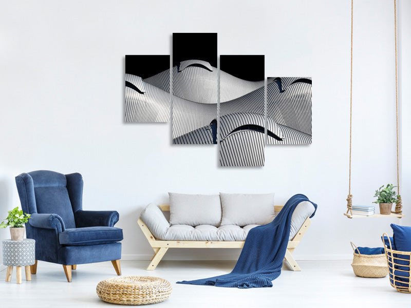 modern-4-piece-canvas-print-wave