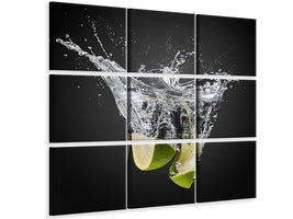 o-9-piece-canvas-print-fresh-limes