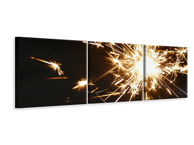 panoramic-3-piece-canvas-print-a-sparkler