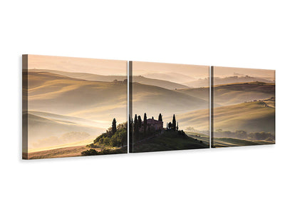 panoramic-3-piece-canvas-print-a-tuscan-country-landscape