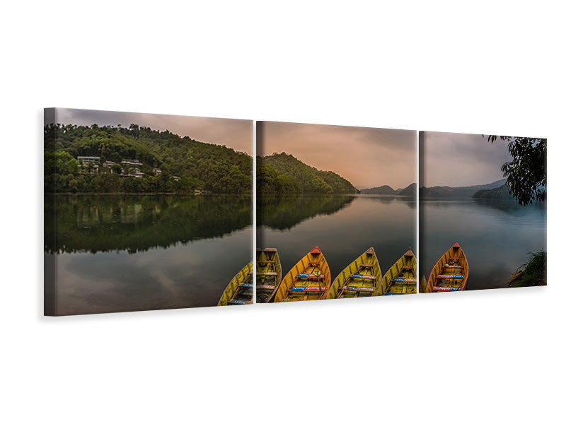 panoramic-3-piece-canvas-print-calmness-charm