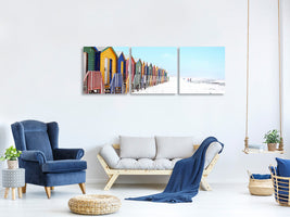panoramic-3-piece-canvas-print-colorful-beach-houses